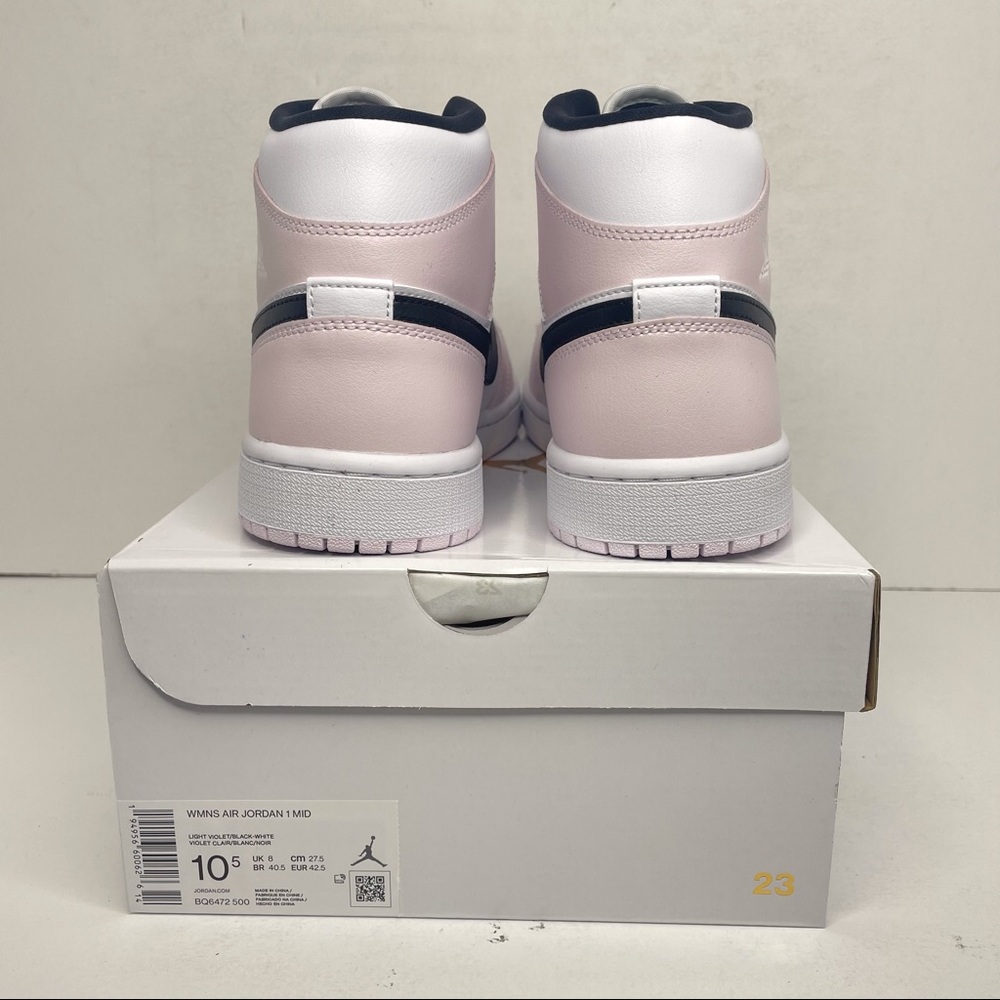 Nike Air Jordan 1 Retro Mid WMNS “Barely Rose” NEW - Picture 4 of 4
